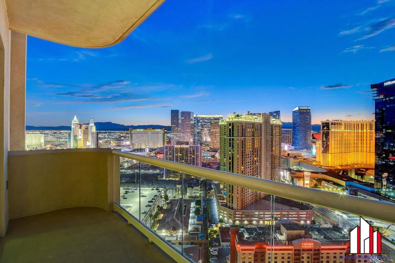 Mgm Signature-30-705 F1 Track & Strip View Balcony Las Vegas