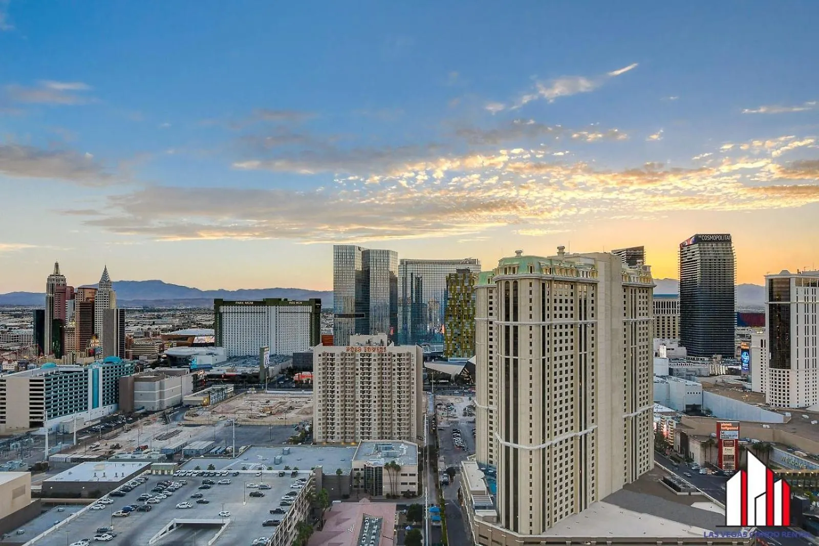 Mgm Signature-30-705 F1 Track & Strip View Balcony Las Vegas Holiday home